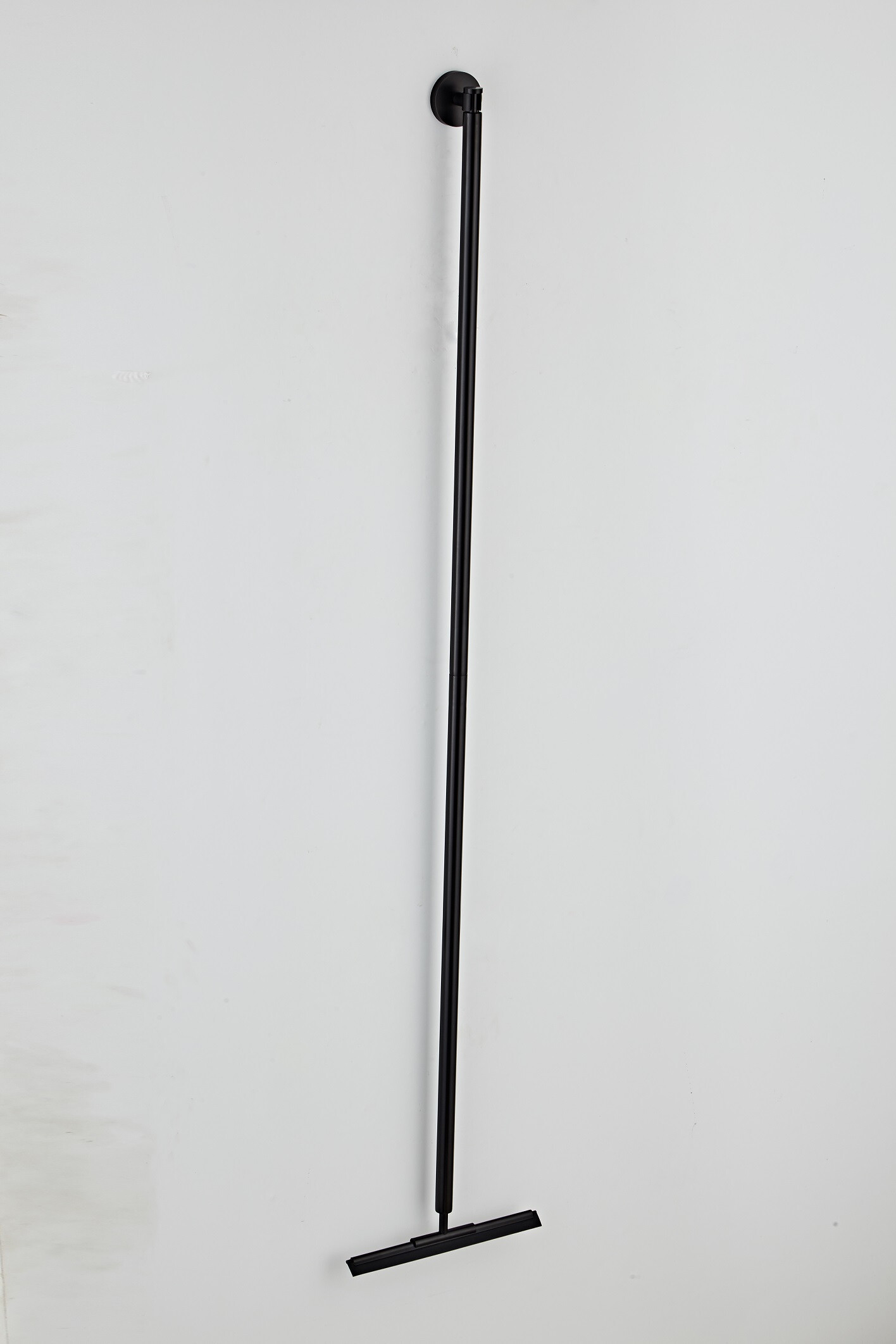 Poort onderpand Verliefd Saniclear Nero badkamer vloerwisser 125cm mat zwart - SK22056
