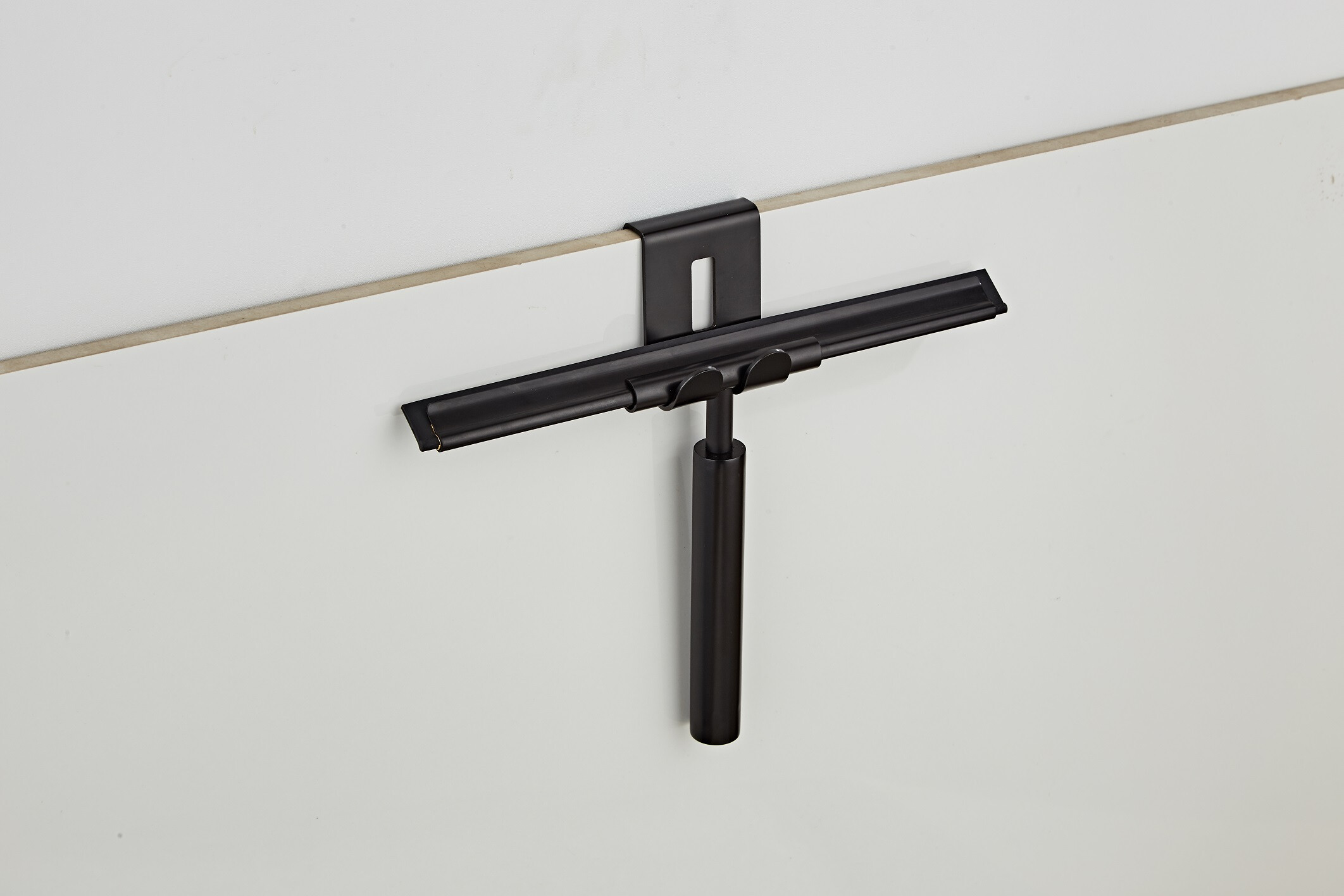 bidden incompleet handboeien Saniclear Nero badkamer wisser 25cm mat zwart - SK22055