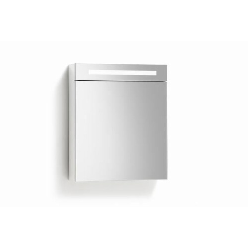 Lambini Designs TL spiegelkast 60x70cm hoogglans wit links