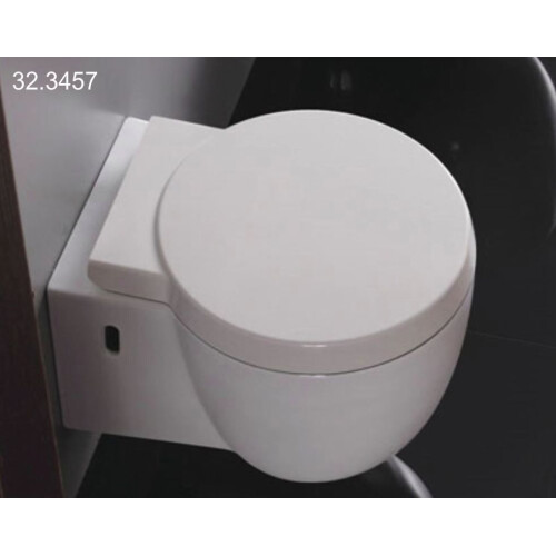 Mueller Amor wc pot met toiletzitting diepspoel wit