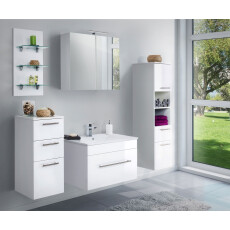 Saniclear Viva badmeubelset 5-delig 75cm wit