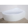 Plazan Ekoplus badkuip met kap 150x85cm wit rechts