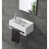 Saniclear Bali solid surface fontein 36x20cm links