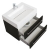 Saniclear Design Wastafelmeubel 70cm antraciet eiken