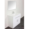Saniclear Domino Badkamermeubel 100 hoogglans wit
