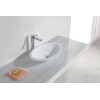 Saniclear Orona solid surface waskom 59x35cm mat wit