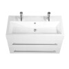 Saniclear Sunrise badmeubel 100cm hoogglans wit