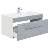 Saniclear Viva badkamermeubel 100cm betongrijs