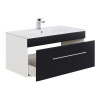 Saniclear Viva badmeubelset 5-delig 100cm zwart
