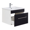Saniclear Viva badmeubelset 5-delig 60cm zwart