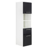 Saniclear Viva kolomkast 135x35x37cm zwart